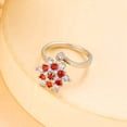 thumbnail image 3 of WIFKLSIIPG Rotatable Ring Classic Simple Ring Fashion Jewelry Light Feeling Design Ring Shiny Ring, 3 of 4