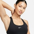 thumbnail image 4 of Nike Swoosh Light Support Women's Non-Padded Sports Bra Color: Black/White Size: M, 4 of 4
