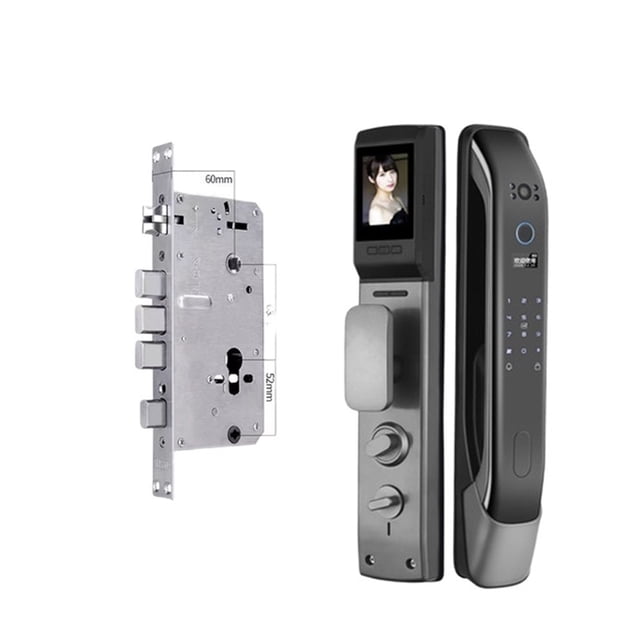 Door Lock, Digital Password Electronic Locks APP Remote Control Unlock Automatic Finrprint Smart Door Lock With Camera ,Easy to Install