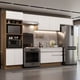 thumbnail image 2 of Cocina Integral MADESA 350cm Marrón/Blanco Glamy, 2 of 5