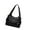 Black, variant on Women's Punk Rivet Studded Purse PU Underarm Satchel Shoulder Handbag