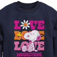 thumbnail image 3 of Peanuts - Love Woodstock - Toddler & Youth Crewneck Fleece Sweatshirt, 3 of 6