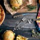 thumbnail image 2 of Halloween Spoon Skeleton Skull Handle Tableware Vintage Dinner Table Flatware Set Christmas Gifts B, 2 of 5