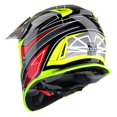 thumbnail image 3 of Casco GLX GX23 Dirt Bike Todoterreno Motocross ATV DOT (amarillo dorado, grande), 3 of 4