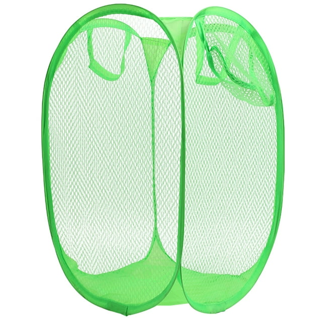 Mesh Laundry Hamper Foldable Breathable Laundry Bin Laundry Basket for Household