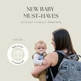 thumbnail image 6 of Dodo Babies Diaper Bag Backpack with 2 Pacifier Clips, Pacifier Case, and Waterproof Nappy Bags, 6 of 6