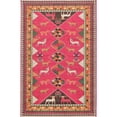 thumbnail image 1 of Unique Loom Sedona Over-Dyed Animals Rug 10' 6 x 16' 5 Rectangle Pink/Beige, 1 of 1