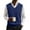 13# Blue, variant on V Neck Sweater Vest Casual Men Sleeveless Slim Fit Knit Pullover Sweaters Solid Color Lightweight Spring Jumper Tops Green 5XL