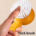 thumbnail image 3 of Vegetable Cleaner Brush Fruit Scrubber Brush Good Grip Long Food Cleaning Brush Multifunctional Kitchen Gadgets-26, 3 of 5