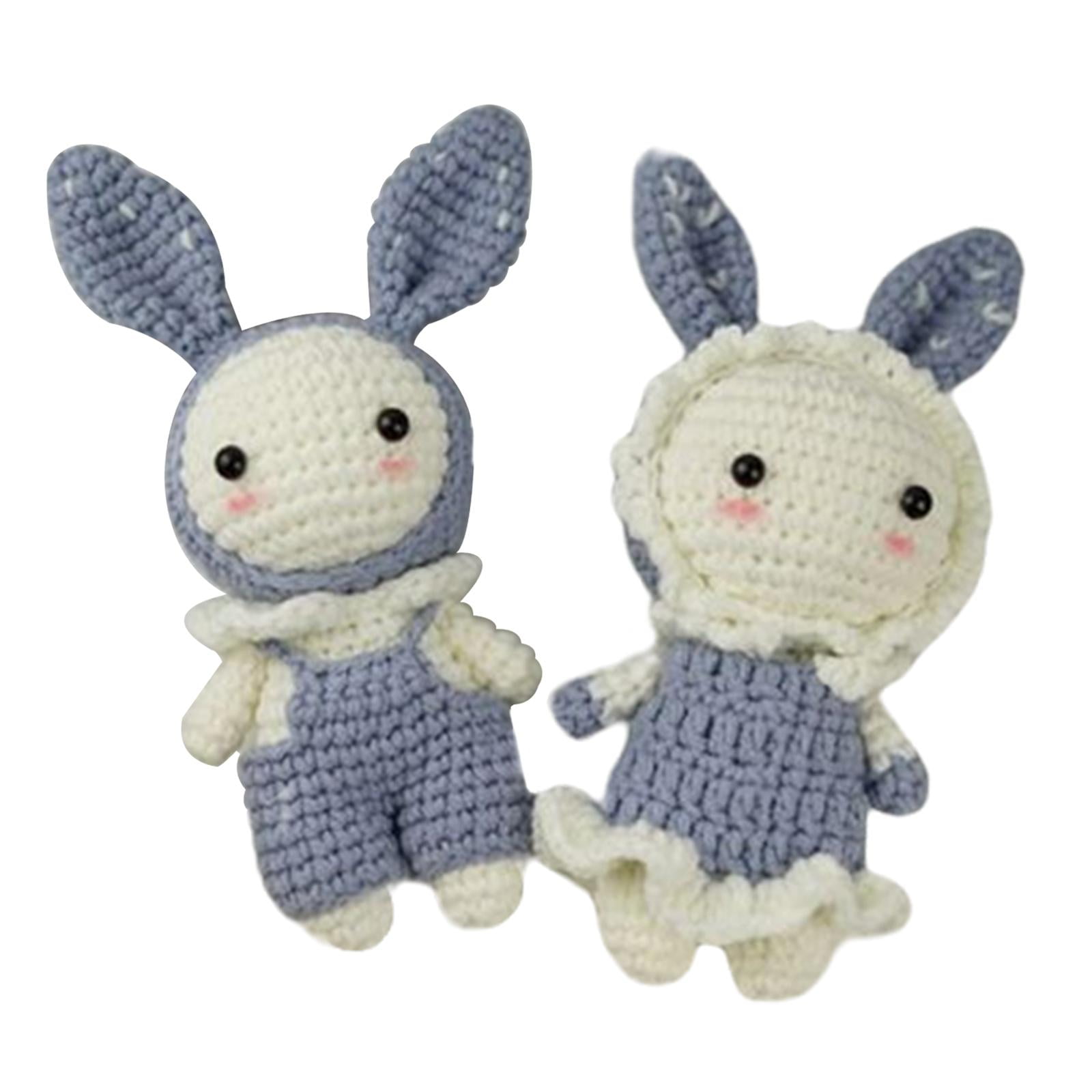 Rabbit And Tulip Crochet Kit For Beginners, Amigurumi Stuffed Animals -  Gift Animal Crochet Starter Kit All-In-One Complete Crochet Kit Learn To  Crochet Sets With Instructions And Step By Step Video Tutorials