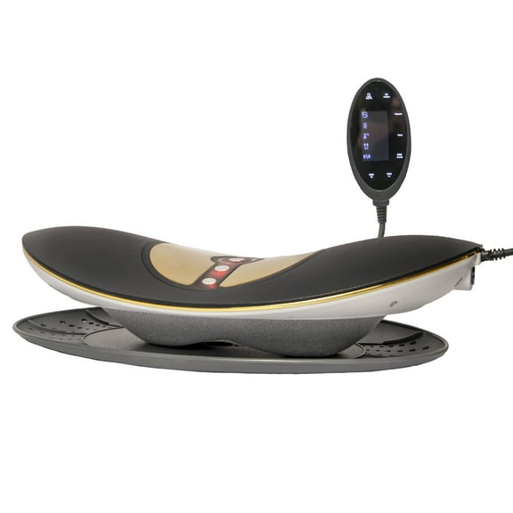 Brace Direct Digital Lumbar Traction Unit with Heat & Massage - Professional Back Pain Relief System