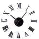 thumbnail image 1 of Reloj de pared con espejo acrílico DIY, diseño de números romanos en 3D y pegatinas para decoración del hogar, relojes de pared Inevent JJ3648-02, 1 of 6