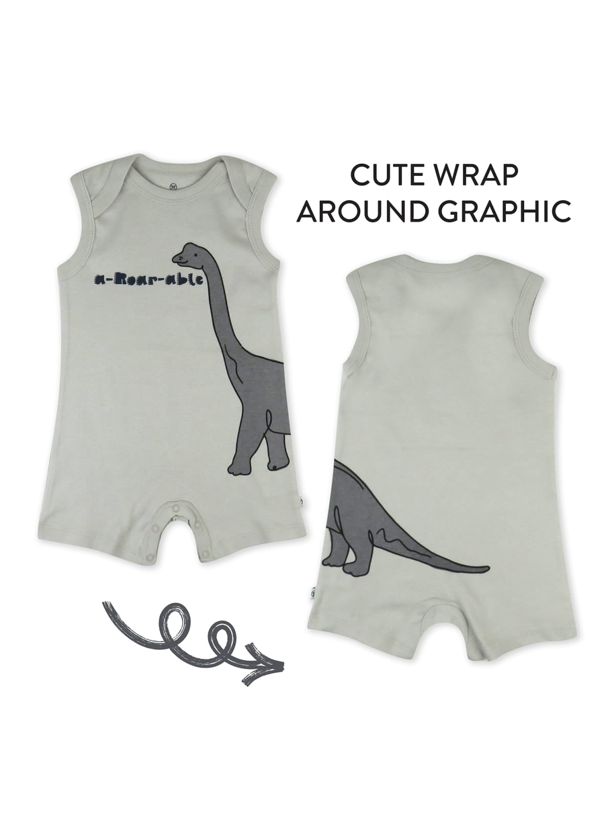 Honest Baby Clothing Organic Cotton Boy/Girl Bubble Romper and Bodysuit Set, Newborn to 24M