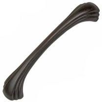 GlideRite 4.56 in. Center Shell Cabinet Pull, Oil Rubbed Bronze