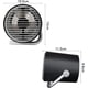 thumbnail image 5 of Ventilador de escritorio USB, pequeño, mini ventilador, potente, gran flujo de aire, 2 niveles de funciones ajustables, se puede utilizar en el hogar/oficina/coche/baño/baño, 5 of 5