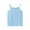 Light Blue, variant on Kids Summer Sling Blouse Toddler Girls Dance Tank Top Racerback Crop Tank Top Solid Sleeveless Sports Dance Top Ballet Gymnastics Dancewear Clothes