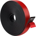thumbnail image 1 of Adhesive Rubber Strips with Adhesive Backing Self Stick Neoprene Solid Rubber Sheets Rolls Strips for Gaskets Pads Seals Crafts Protection (1" Wide x 1/8" Thick x 10' Long), 1 of 3