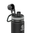 thumbnail image 4 of Takeya Originals 24 oz Black Double Wall Vacuum Insulated Stainless Steel Water Bottle with Wide Mouth and Flip-Top Lid, 4 of 4