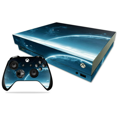 MightySkins Skin For Microsoft One X Console Only, Xbox X, Controller | Protective, Durable, and Unique Vinyl Decal wrap cover Easy To Apply, Remove, Change Styles Made in the (Best Time To See Aurora Borealis In Glacier National Park)