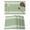 Green, variant on Sage Green Striped Placemats Set of 4 Stripes Place Mats Table Mats Kitchen Dining Home Outdoor Party Table Decoration