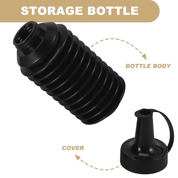 TOP! Beads Bottle, 600ml Foldable Gel- Bottle Holder Refill Container Liquid Toy Bead Storage