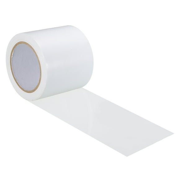 Unique Bargains Corrosion Protection Pipe Tape, 108 Ft x 3.9 Inch PVC Insulation Wrap Duct Tape Self Adhesive, White