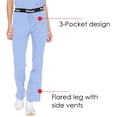 thumbnail image 5 of Active by Grey's Anatomy™ Women's Logo Elastic Drawstring Waist Scrub Pant, 5 of 7