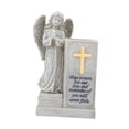 thumbnail image 2 of Jarrón de flores para tumba, figura de de ángel, recuerdo, maceta impermeable, decoración de cementerio para lápida, tumba, 2 of 9