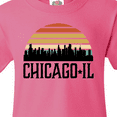 thumbnail image 4 of Inktastic Chicago Illinois Skyline Vintage Youth T-Shirt, 4 of 5