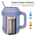 thumbnail image 3 of Termo de Acero Inoxidable HIKEO Doble Pared Vaso Térmico 1.5 Litros, 3 of 9