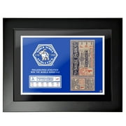 Philadelphia Athletics 1930 World Series 18'' x 14'' Framed Ticket