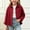 Red, variant on Swuxness Toddler Fall Casual Shirt Jackets Long Sleeve Solid Color Button Closure Short Windbreaker Coat