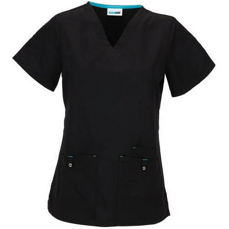 Women's Premium Collection Stretch Rayon V-Neck Scrub Top