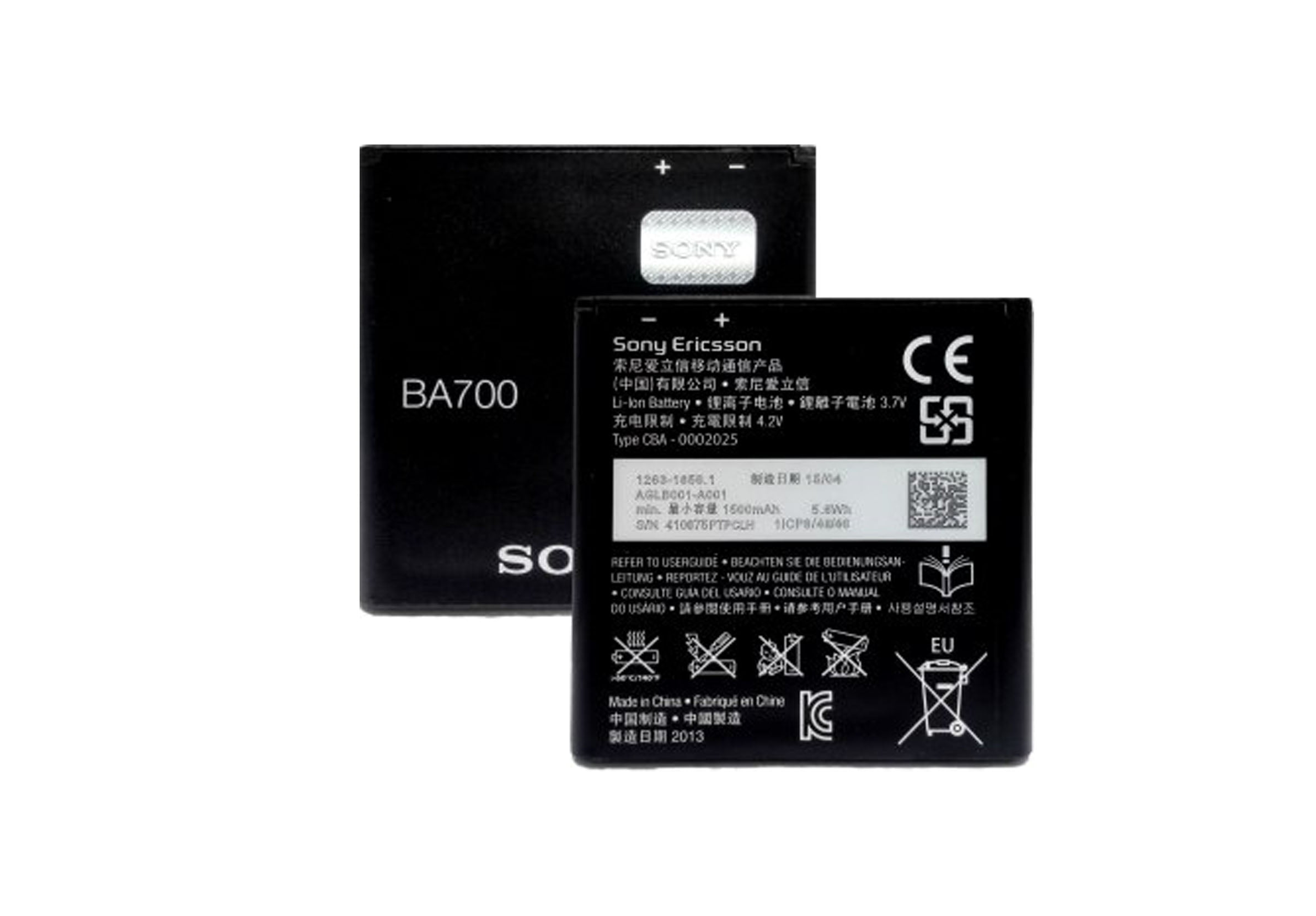 V MT11i Ray ST18i PRO MK16i Bateria BA700 para Sony Xperia Neo MT15i