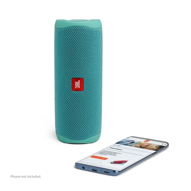 JBL Flip 5 Bluetooth Speaker, Teal, Portable, 12-Hour Playtime