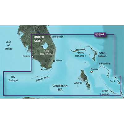 Garmin 010C071100 g2 Vsn HD SD VUS010R Southeast Florida