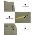 thumbnail image 4 of Little Donkey Andy Women's 9 Inch Inseam Quick Dry Stretch Lightweight Cargo Shorts for Hiking Travel Golf Size XS, 4 of 5
