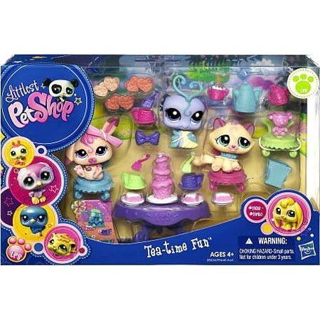 Littlest Pet Shop Figures Themed Playset Tea Party Teatime ...