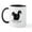 White/Black Inside, variant on CafePress - The Black Squirrel Mug - 11 oz Ceramic Mug - Novelty Coffee Tea Cup
