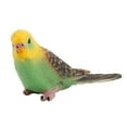 thumbnail image 4 of 2pcs Bird Parrot Model Figurines Static Macaw Parakeet Cockatoo Realistic Animal Figures for Collection Educational Decoration Display Set, 4 of 8