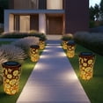 thumbnail image 7 of Solar Lanterns, Outdoor Hanging Lantern Lights with Hollowed-Out Metal Design, LED Decorative Garden Light for Patio, Weather-Resistant & Energy-Efficient Solar Powered Lanterns, 7 of 7