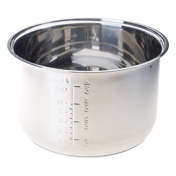 Grade Stainless Steel Replacement Inner Pots for Rice Cooker Nonstick Pan Inside Bowl with Heat Conductive Base
