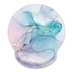 thumbnail image 1 of Alfombrilla de ratón WAVEYU ergonómica con soporte para la muñeca, 25 x 23 cm, color azul mármol, 1 of 7