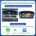 thumbnail image 3 of Road Top 8.8" Touchscreen Car Stereo Receiver  for BMW 3 Series E90 E91 E92 E93 2005-2009 With CCC Wireless Android Auto CarPlay with Bluetooth Mirrorlink Radio Navigation, 3 of 6