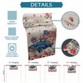 thumbnail image 6 of Independence Day Table Runner 48 Inches Long Farmhouse Dress Scarves, Patriotic Truck Usa Flag Firework Floral Dining Tablerunner for Coffee Table/Kitchen Island/Party Décor, 13" x 48", 6 of 8