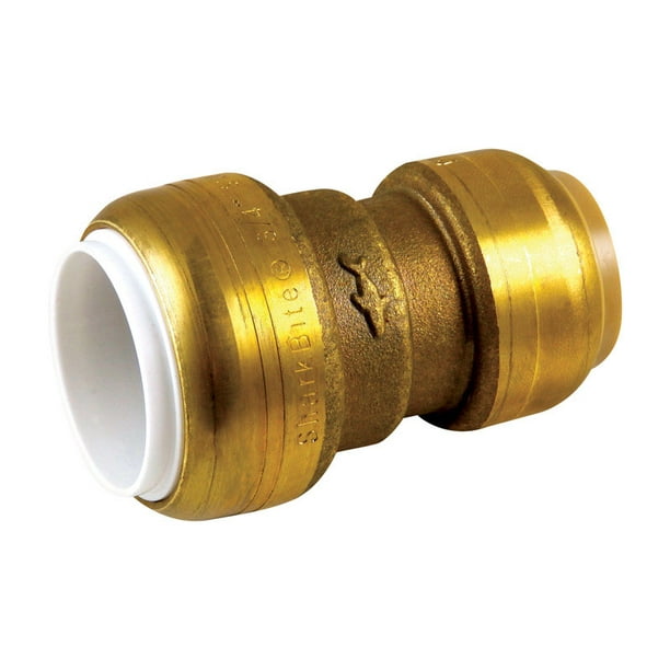 SharkBite Push to Connect 3/4 in. IPS x 3/4 in. Dia. IPS Brass Coupling