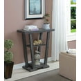 thumbnail image 3 of Convenience Concepts Newport V Console, Weathered Gray ( Pack of 2 ), 3 of 3