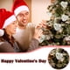 thumbnail image 1 of Fiudx Adornos de Corazón para San Valentín, Decoración Romántica de Madera para Árbol, Juego de 10, Perfectos para Parejas y Familias, Recuerdo Especial para Celebraciones, Tamaño 8 X 8 Cm., 1 of 4