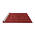 thumbnail image 2 of Ahgly Company Machine Washable Indoor Rectangle Abstract Red Modern Area Rugs, 7' x 10', 2 of 4