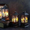 thumbnail image 4 of 2 Pieces Of Halloween Simulation Flame Lamp Small Oil Lamp Decoration Props Bar Scene Layout Desktop Decoration, 4 of 5